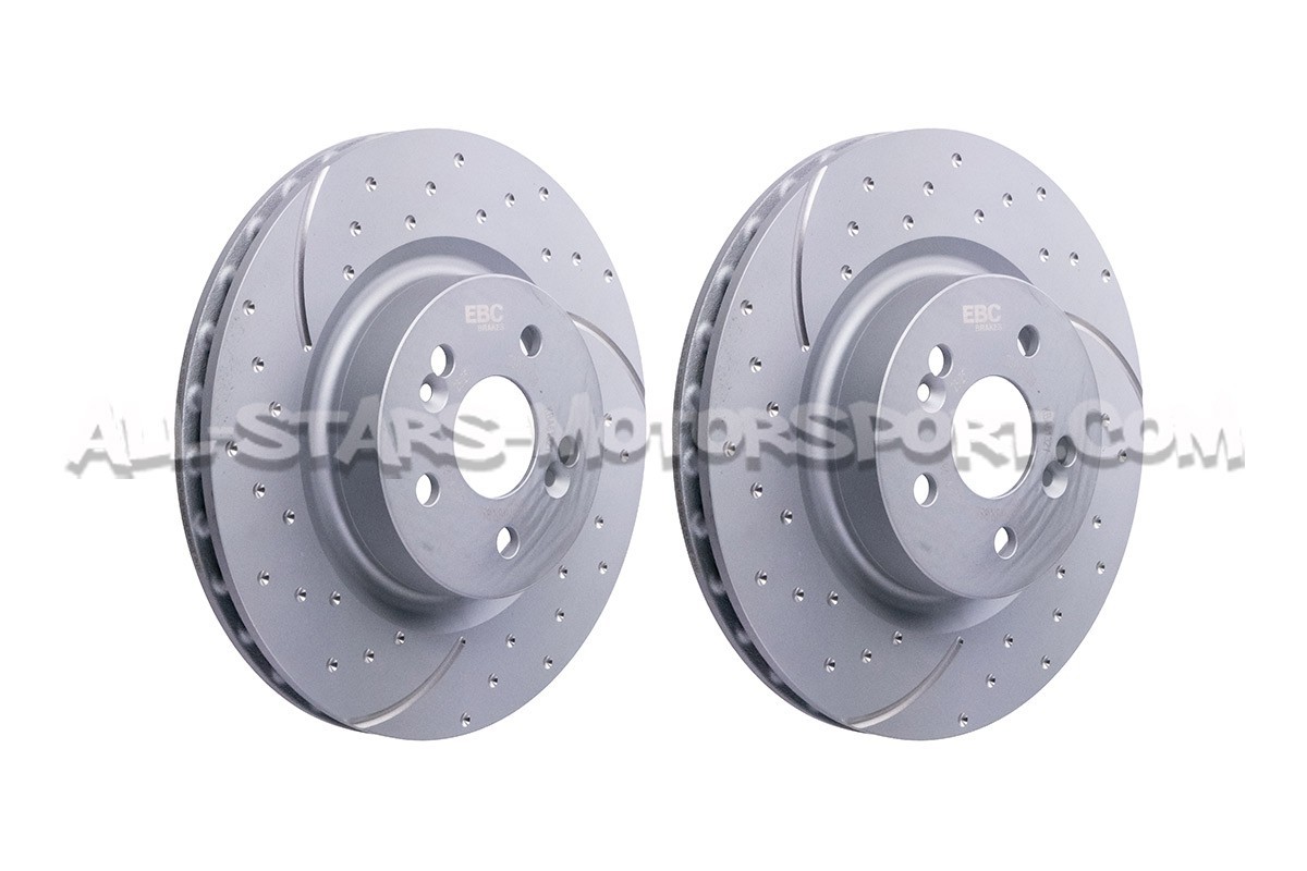 Clio 3 RS / Mégane 2 RS EBC Turbo Grooved Front Brake Discs
