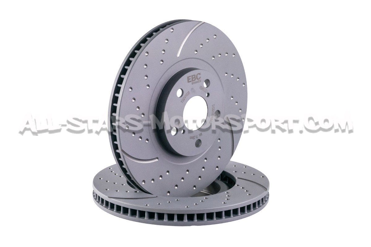 Toyota Supra MK4 2JZ EBC Turbo Grooved Front Brake Discs
