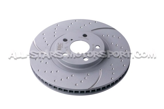 Toyota Supra MK4 2JZ EBC Turbo Grooved Front Brake Discs