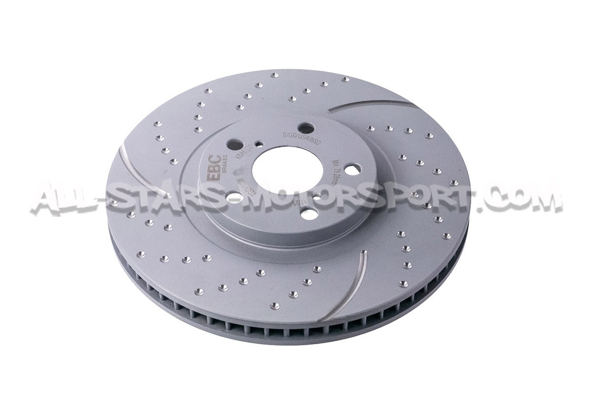 Toyota Supra MK4 2JZ EBC Turbo Grooved Front Brake Discs