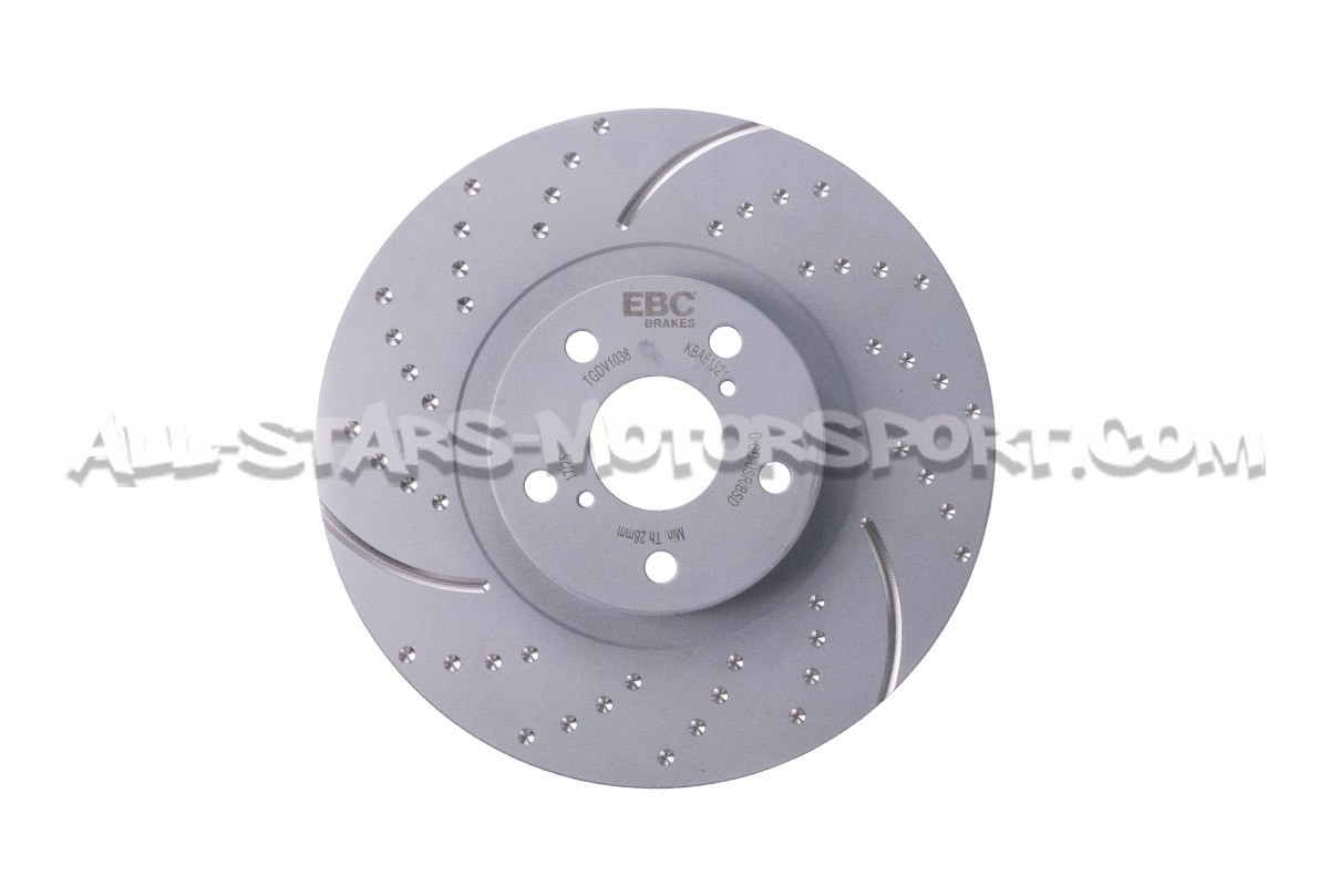 Toyota Supra MK4 2JZ EBC Turbo Grooved Front Brake Discs