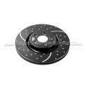 Ford Focus 2 RS EBC Turbo Grooved Front Brake Discs