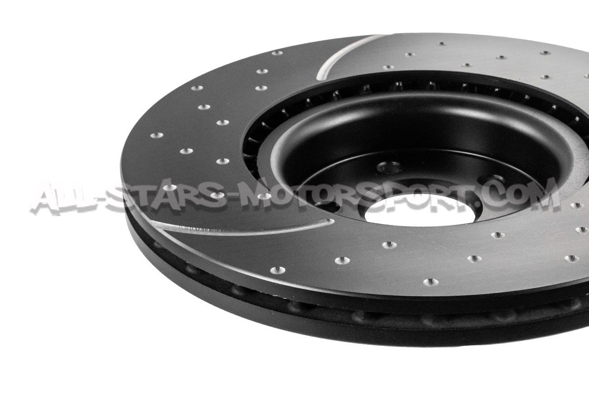 Ford Focus 2 RS EBC Turbo Grooved Front Brake Discs