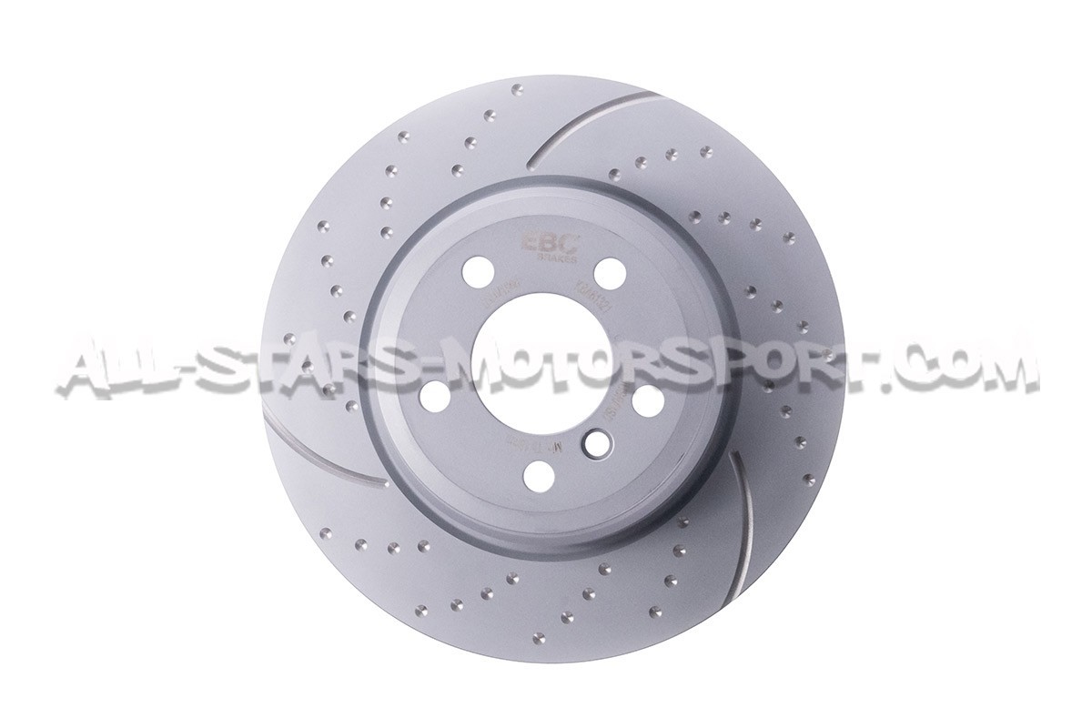BMW 335i / 340i / 435i / 440i F3x EBC Turbo Grooved Rear Brake Discs