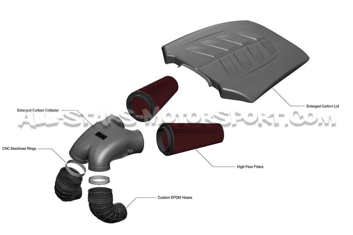 Akrapovic Carbon Tail pipe right - spare part