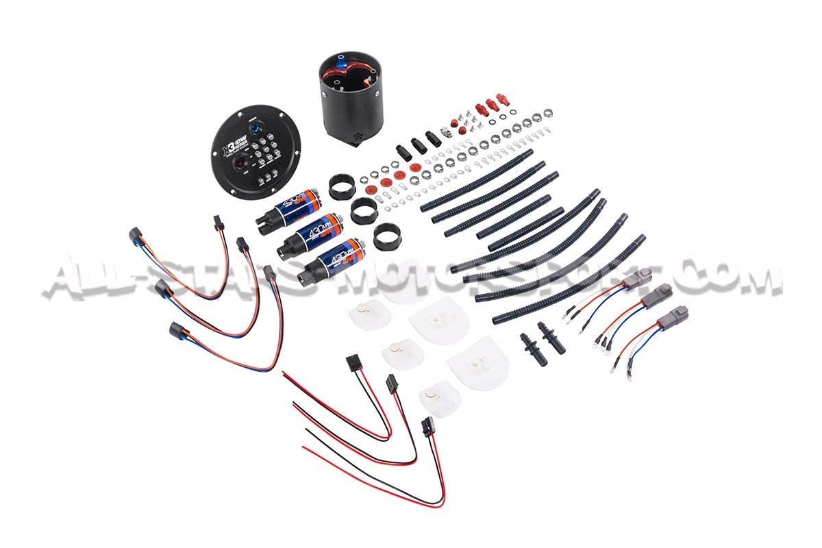 Nissan R35 GTR 3x Deatschwerks DW430c Fuel Pump Module Kit