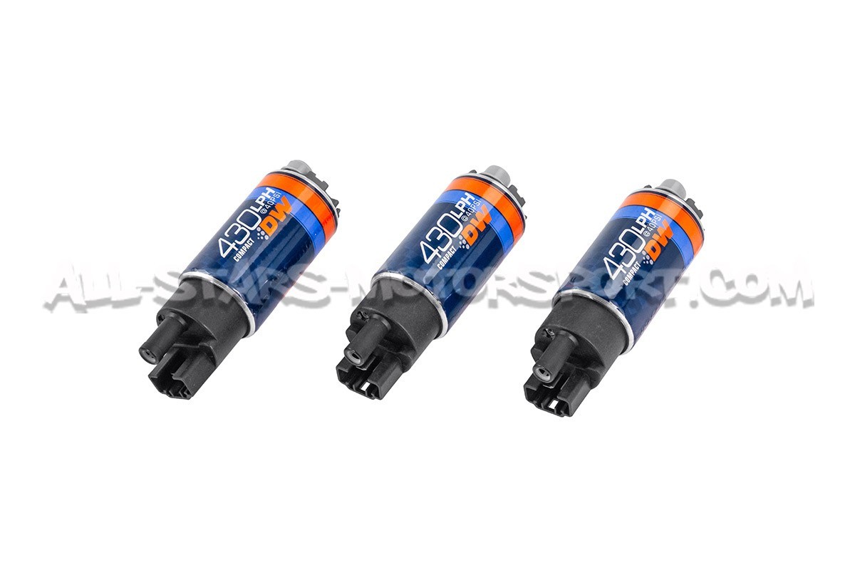 Kit 3 pompes à essence Deatschwerks DW430c pour Nissan R35 GTR
