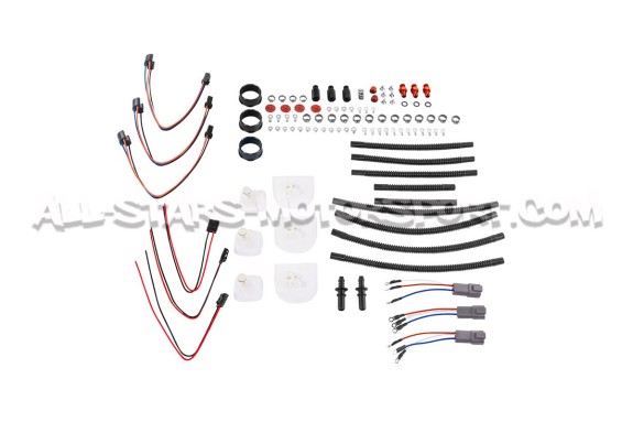 Kit 3 pompes à essence Deatschwerks DW430c pour Nissan R35 GTR