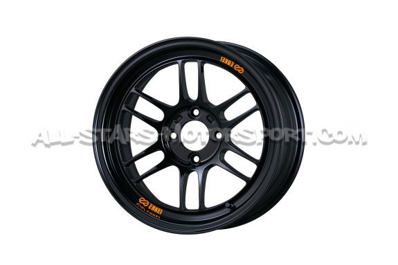 Enkei RPF1-RS Wheel 15x8 - 4x100 ET28 - F1 Edition Black / Orange