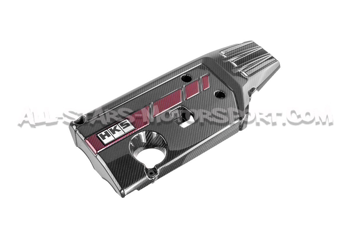 Tapa de motor HKS de carbono para Honda Civic Type R FK8 / FL5