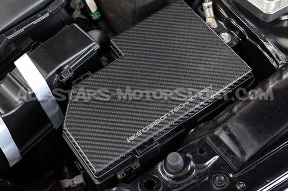 Couvre boite à fusible HKS en carbone pour Honda Civic Type R FL5
