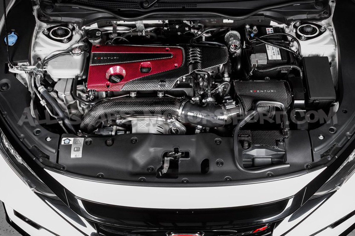 Honda Civic Type R FK2 Eventuri Carbon Fiber Engine Cover
