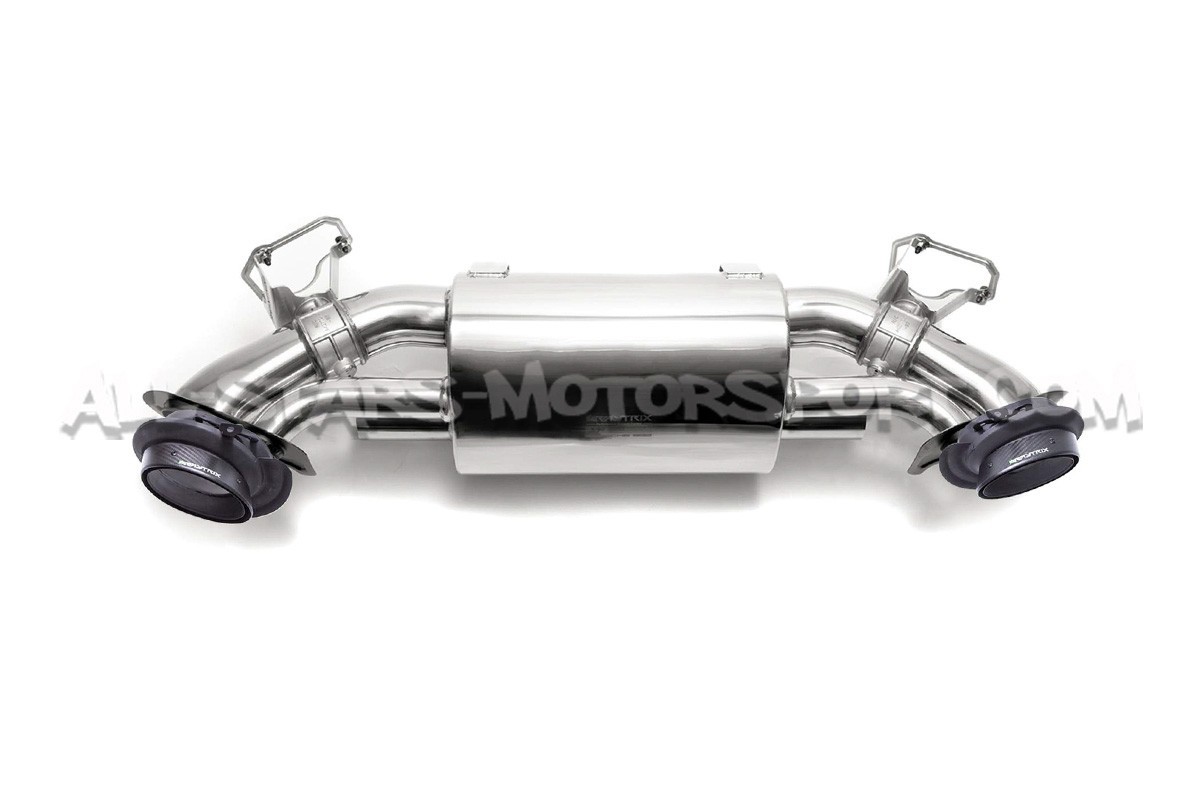 Armytrix Porsche 911 992 Turbo / S Exhaust System Dual Carbone