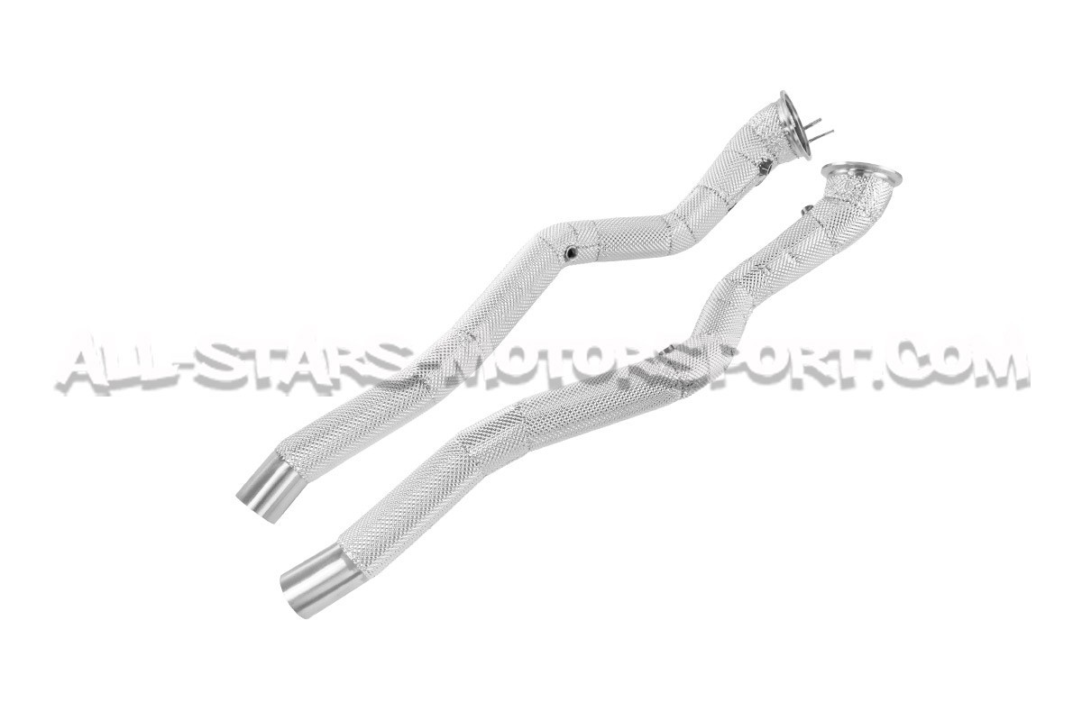 Downpipes descatalizadas Alpha Competition para Ferrari 812