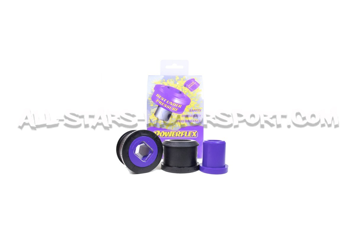 Silentblocs arrières Powerflex pour bras inférieurs avants de BMW M3 E46 (route)