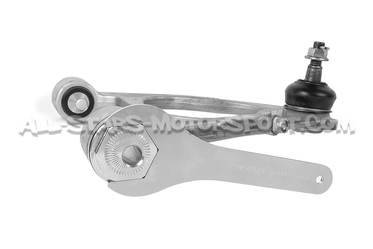 Silentblocks regulables Powerflex para brazos superiores delanteros de Mazda MX5 NC