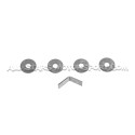 Powerflex Rear Lower Track Rod Outer Bushes for S3 8V / RS3 8V / Leon 3 Cupra / Golf 7 GTI / Golf 7 R / TT 8S