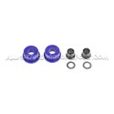 Silentblocs arrière Powerflex pour bras inférieurs avant de BMW E30 et 325i / 328i / M3 E36