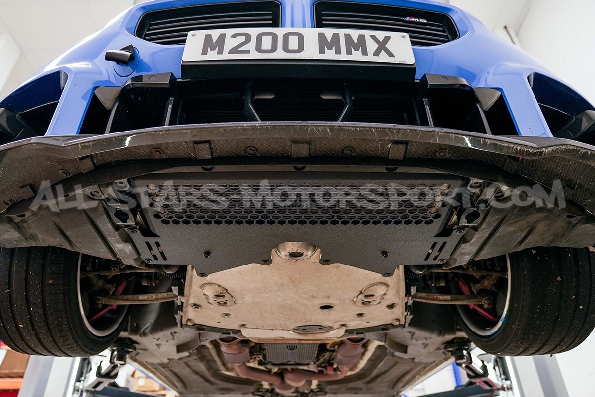 Tapa motor inferior / cubre carter de aluminium MMX para BMW M3 G80...