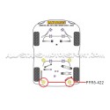 Silentblocs arrière du berceau arrière Powerflex pour BMW 135i / M140i / M235i / M240i / 335i / 340i / 440i E / F-Series