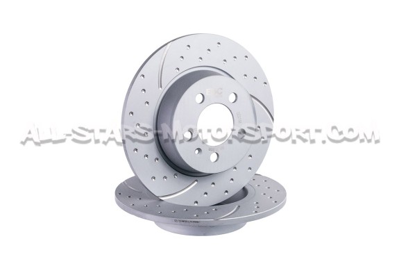 Disques de frein arrières EBC Turbo Grooved pour Audi S1