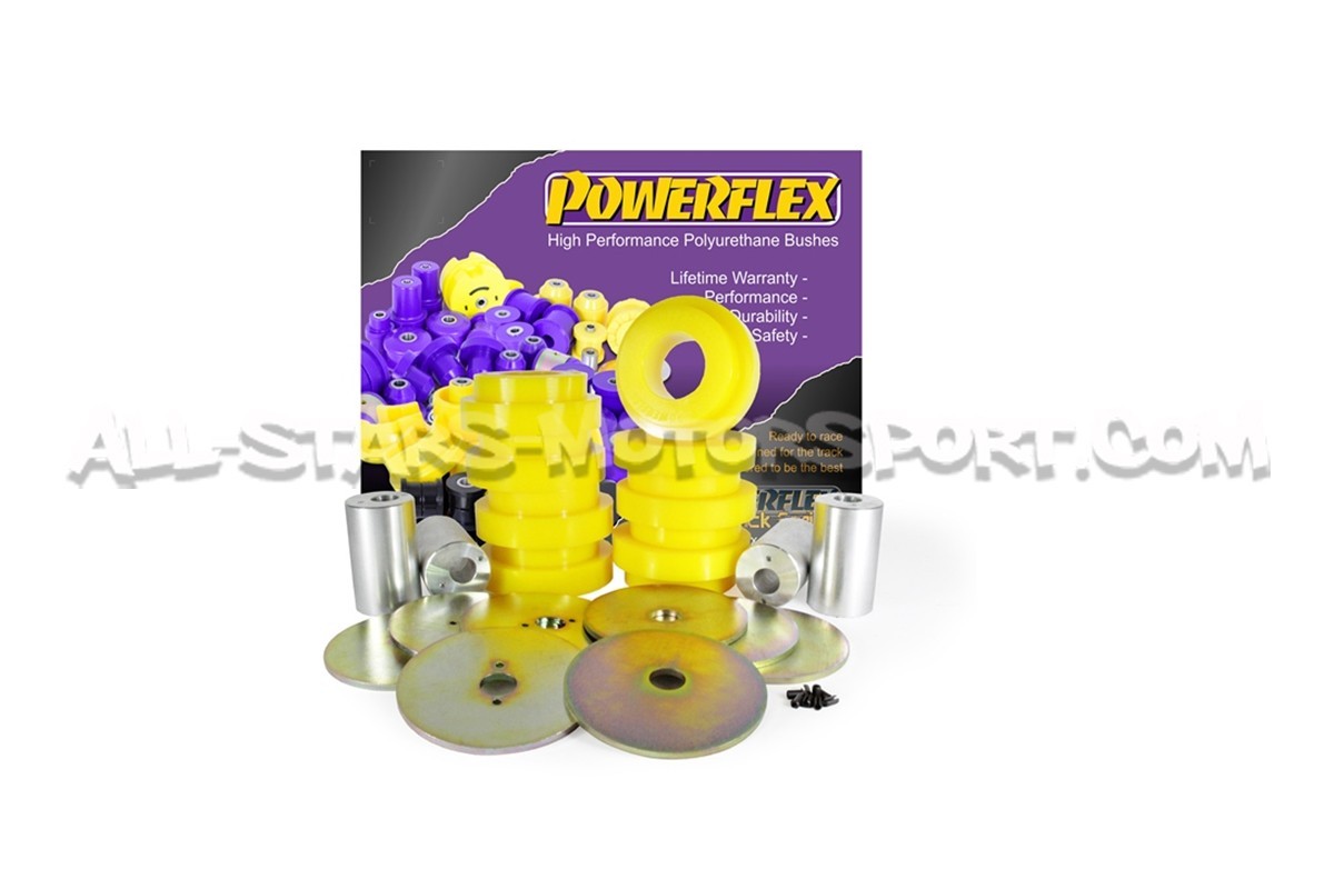 Silentblocks del subchasis trasero Powerflex para Audi RS6 C5