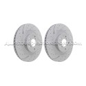 Disques de frein avants EBC Turbo Grooved pour Subaru BRZ / Toyota ...