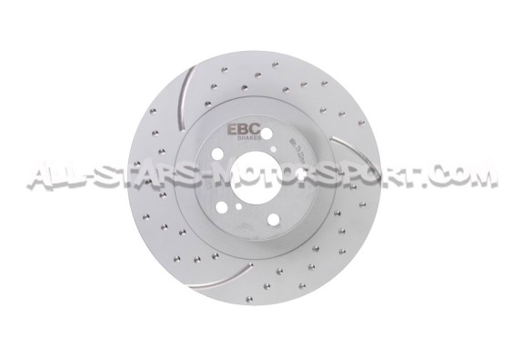 Disques de frein avants EBC Turbo Grooved pour Subaru BRZ / Toyota ...