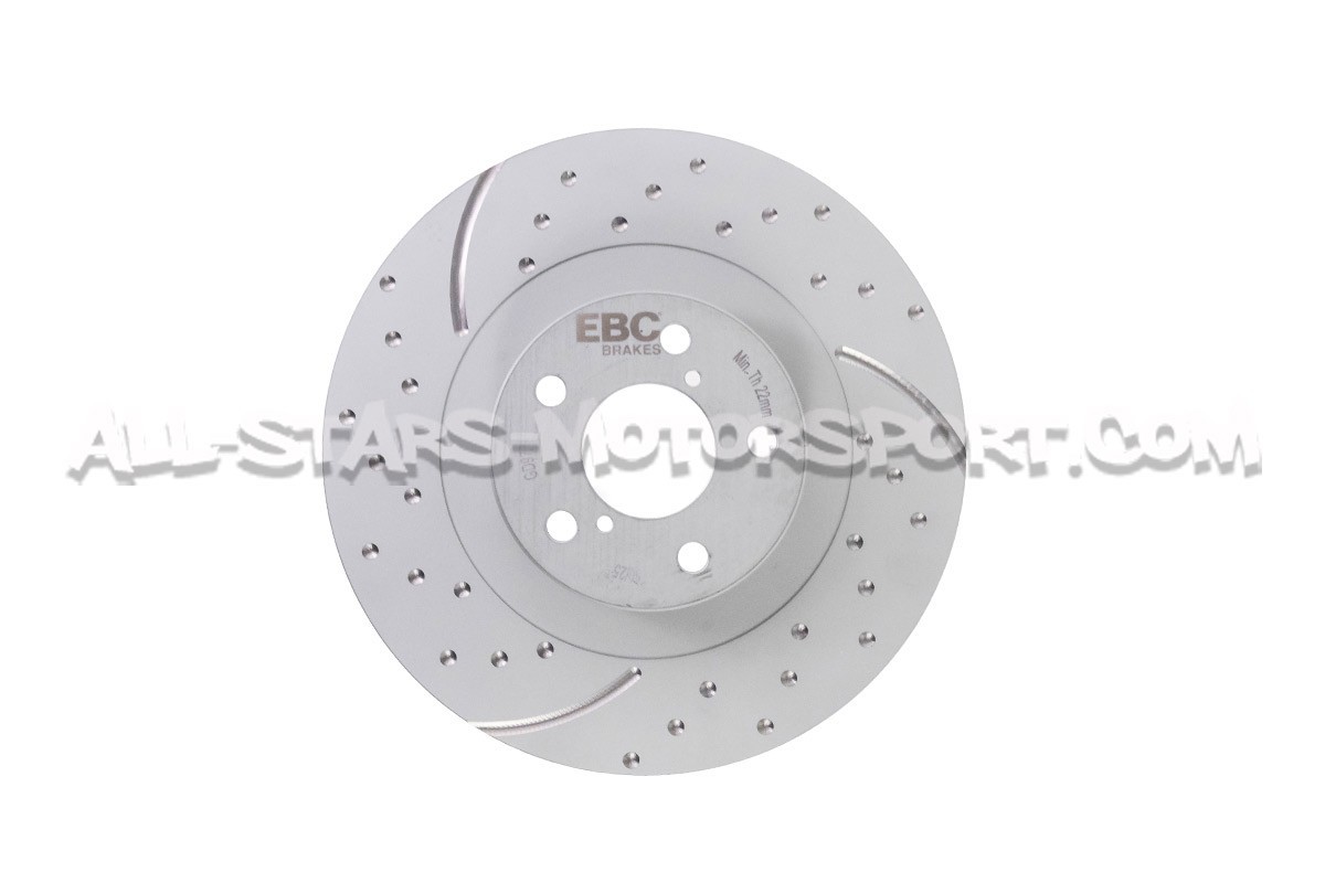 Discos de freno delanteros EBC Turbo Grooved para Subaru BRZ / Toyo...