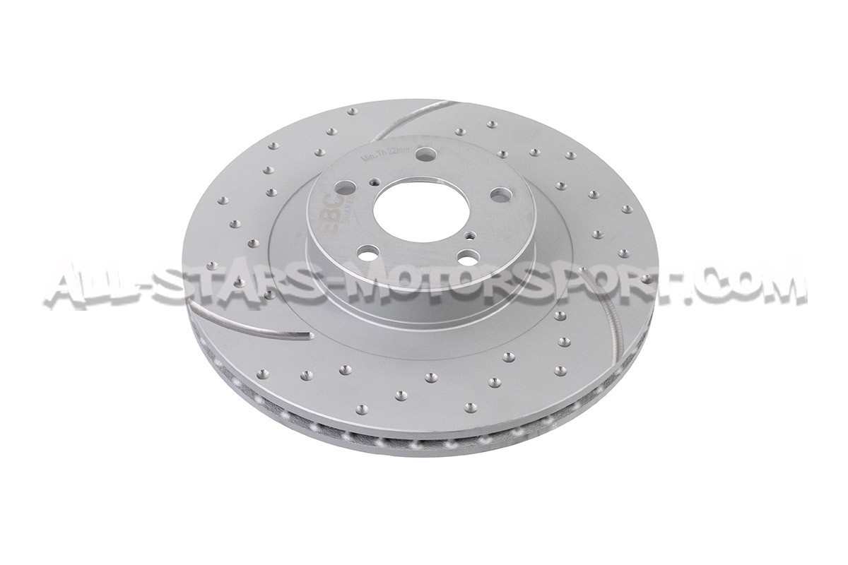 Disques de frein avants EBC Turbo Grooved pour Subaru BRZ / Toyota ...