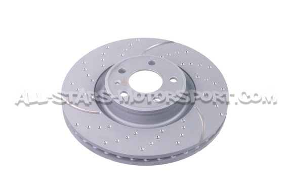Disques de frein avants EBC Turbo Grooved pour Audi A4 B9 et A5 F5