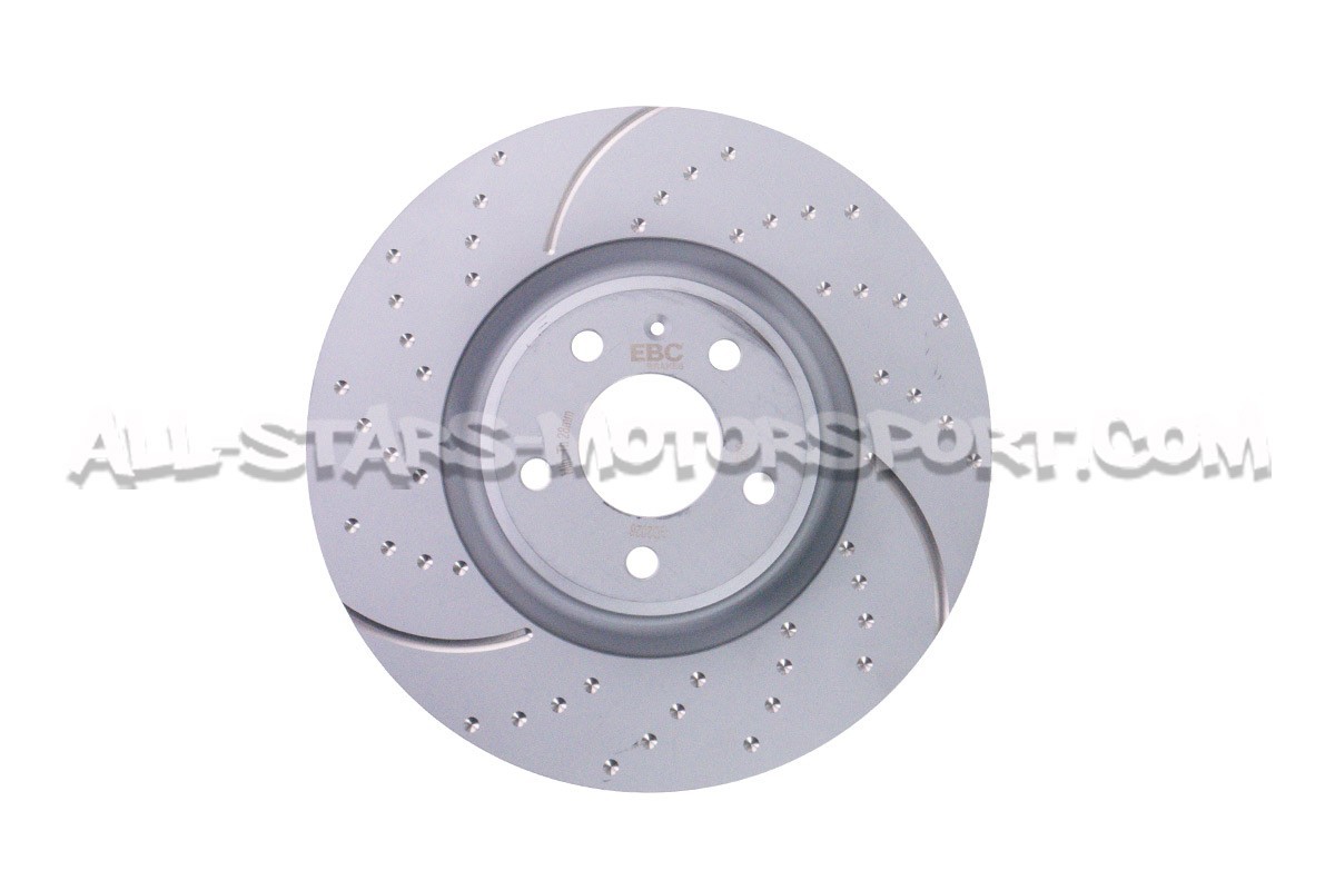 Audi A4 B9 and A5 F5 EBC Turbo Grooved Front Brake Discs