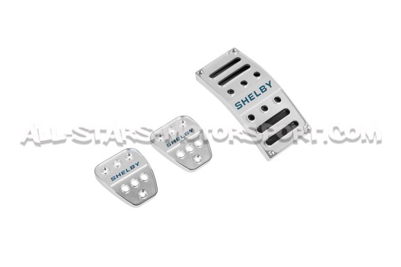 Ford Mustang S550 Ecoboost / V8 Shelby Billet Aluminum Pedal Cover Set