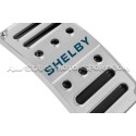 Kit de cubrepedales de aluminio Shelby para Ford Mustang S550 V8 / EcoBoost