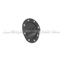 Porte de trappe à essence Drake Comp Series noire pour Ford Mustang S550 V8 5.0