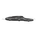 Porte de trappe à essence Drake Comp Series noire pour Ford Mustang S550 V8 5.0