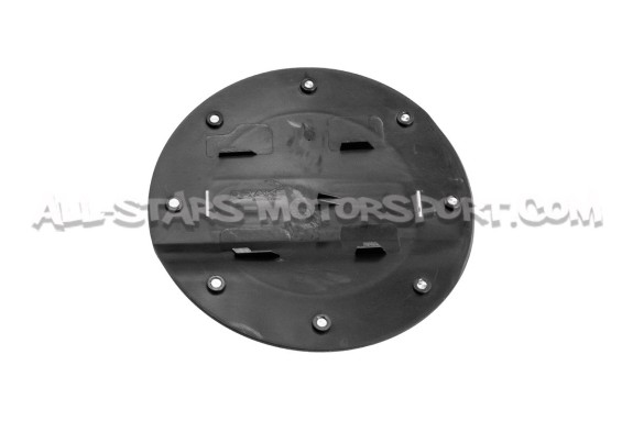 Tapa de combustible Drake Comp Series negra para Ford Mustang S550 V8 5.0