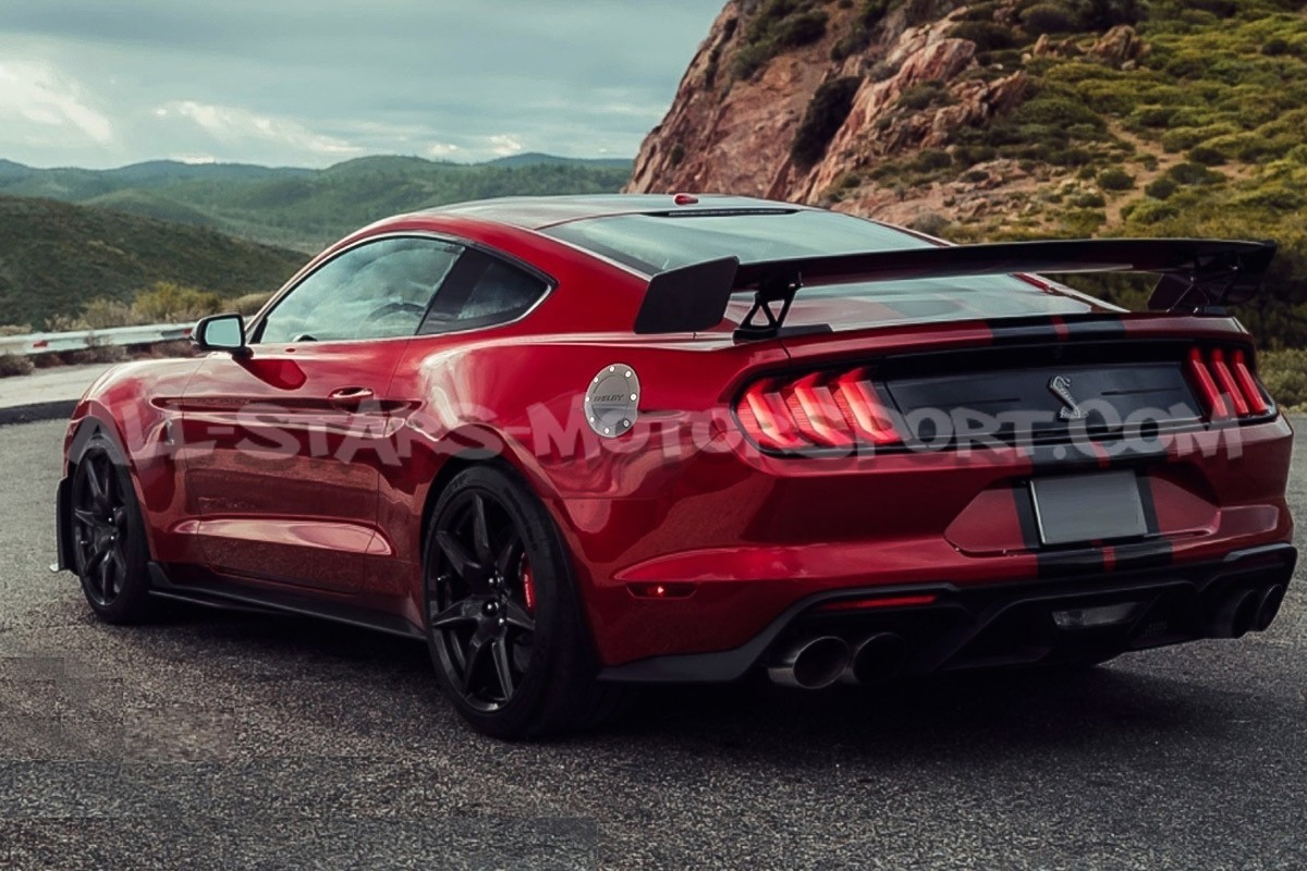 Tapa de combustible Drake Shelby para Ford Mustang S550 Ecoboost / V8