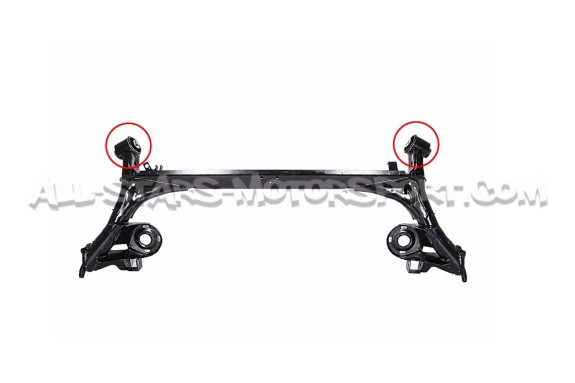 Silentblocks de anclaje del eje trasero Powerflex para Golf 4 GTI, Leon 1M, TT 8N, Polo 9N GTI, Polo 6R GTI e Ibiza 6J
