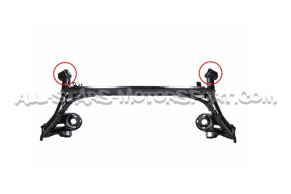Silentblocks de anclaje del eje trasero Powerflex para Golf 4 GTI, Leon 1M, TT 8N, Polo 9N GTI, Polo 6R GTI e Ibiza 6J