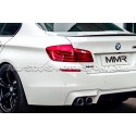 Badge emblème autocollant MMX noir brillant ou chrome