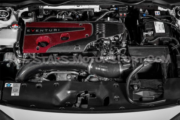 Carbon turbo inlet pipe for Honda Civic Type R FK8 with Eventuri Intake System