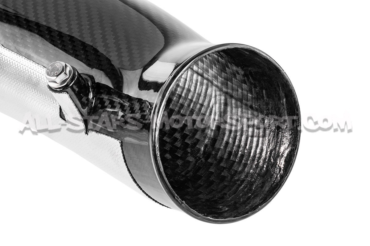 Carbon turbo inlet pipe for Honda Civic Type R FK8 with Eventuri Intake System