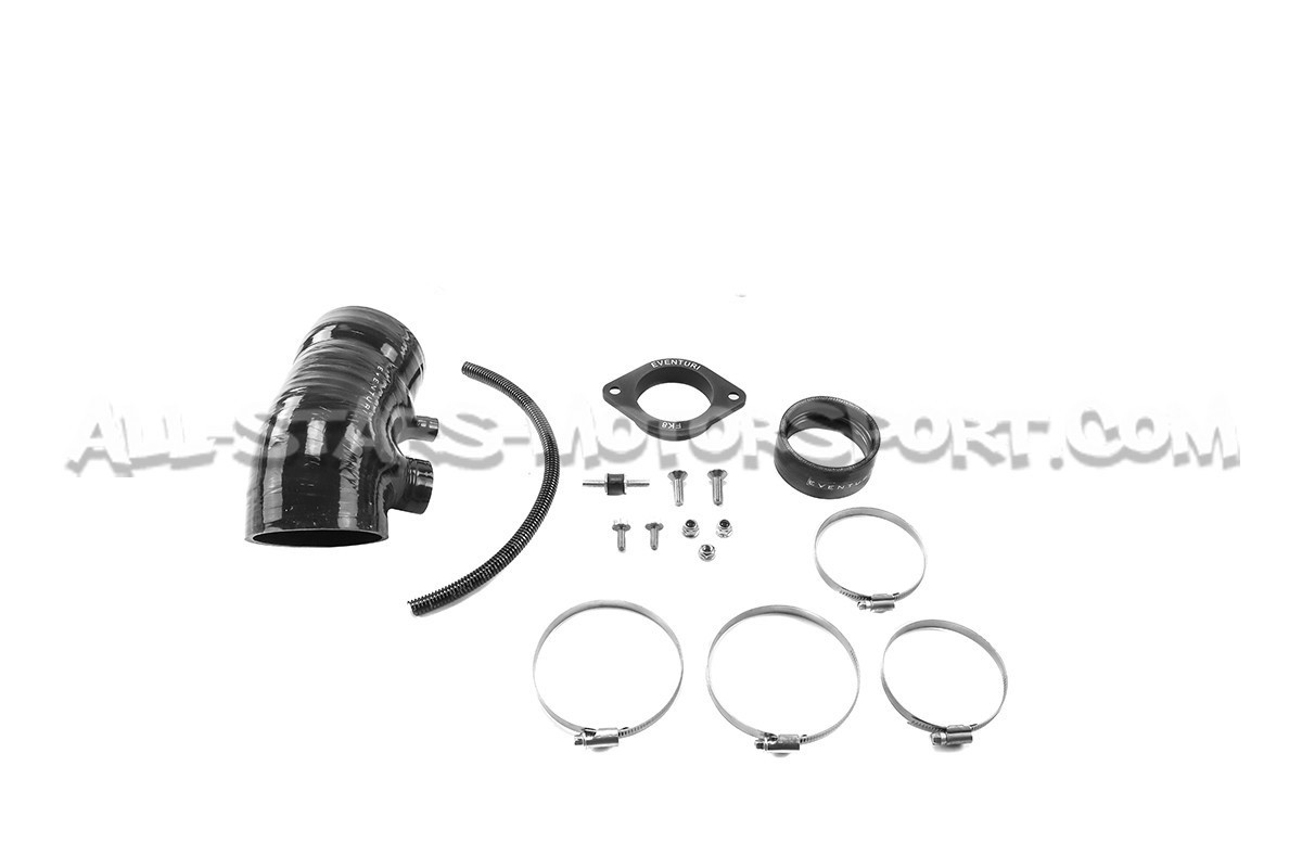 Honda Civic Type R FK8 Eventuri Carbon Fiber Turbo Inlet Tube
