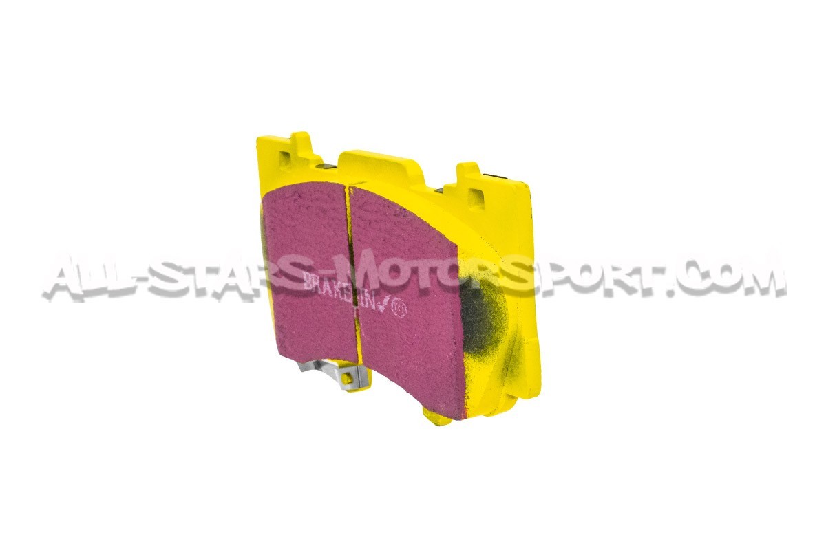 Ford Mustang S550 Ecoboost / GT 5.0 V8 (No Brembo) EBC Yellow Stuff Front Brake Pads