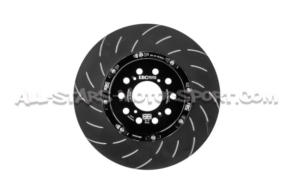 Discos de freno delanteros flotantes EBC Swept Grooved para Honda Civic Type R FK2 / FK8 / FL5