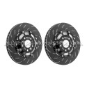 Audi RS4 B8 / RS5 8T EBC Swept Grooved Front Floating Brake Discs