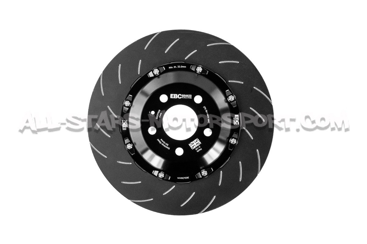 Disques de frein avants flottants EBC Swept Grooved pour Audi RS4 B8 / RS5 8T