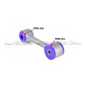 Silentblocks interiores de bieletas de barra estabilizadora trasera Powerflex para BMW M3 E30 / E36 / E46