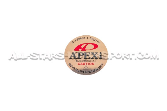 Bouchon de radiateur Apexi GT-Spec 1.3 bars pour Nissan, Mazda, Subaru, Honda, Mitsubishi, Toyota